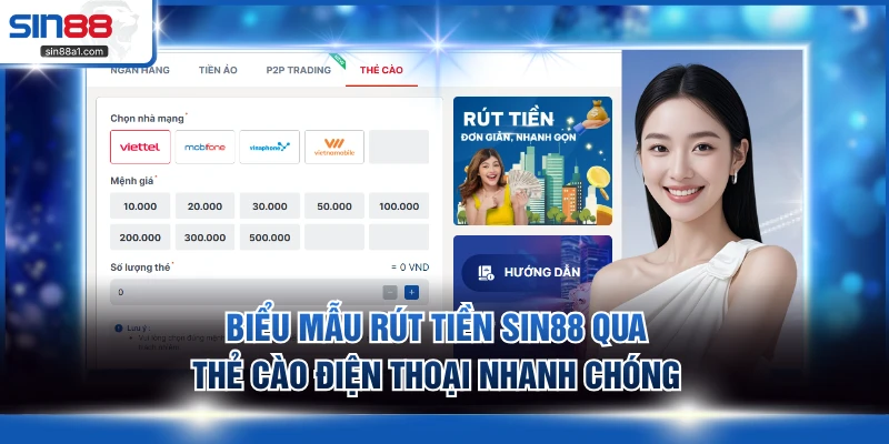 Biểu mẫu rút thưởng qua phương thức đồng ảo